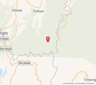 Map of Vawklian, Assam