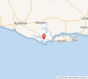 Map of Velan, Gujarat