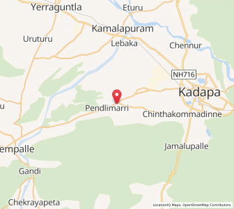 Map of Vellaturu, Andhra Pradesh
