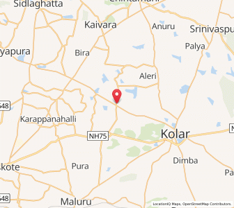 Map of Vemagallu, Karnataka