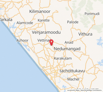 Map of Vempayam, Kerala