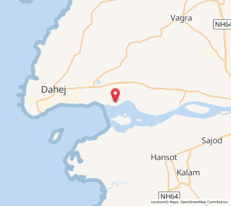 Map of Vengni, Gujarat