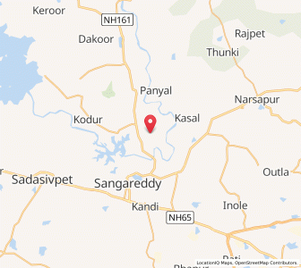 Map of Venkata Kristnapuram, Andhra Pradesh