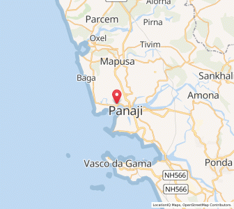 Map of Verem, Goa