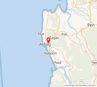 Map of Veshvi, Maharashtra