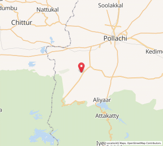 Map of Vettaikkaranpudur, Tamil Nadu