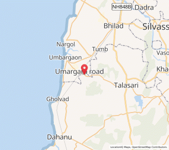 Map of Vevji, Gujarat