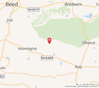 Map of Vida, Maharashtra