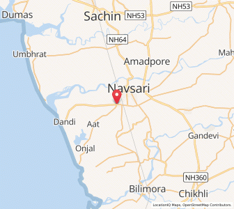 Map of Vijalpor, Gujarat
