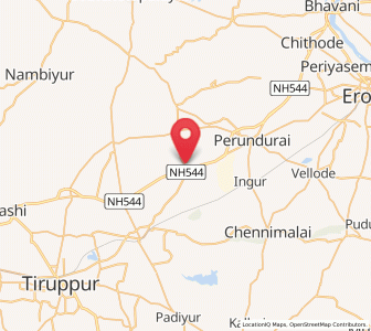 Map of Vijayapuri, Tamil Nadu