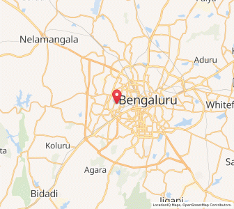 Map of VijayNagar, Karnataka
