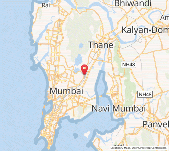 Map of Vikhroli, Maharashtra