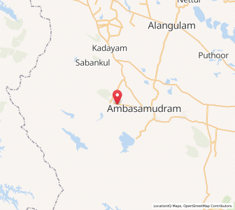 Map of Vikramasingapuram, Tamil Nadu