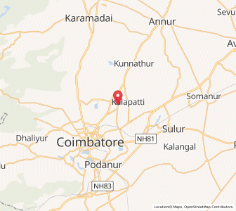 Map of Vilankurichi, Tamil Nadu