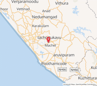 Map of Vilavoorkkal, Kerala