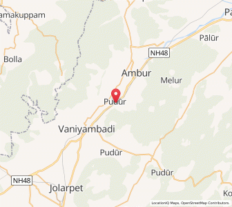 Map of Vinnamangalam, Tamil Nadu