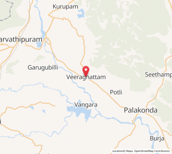 Map of Viraghattam, Andhra Pradesh