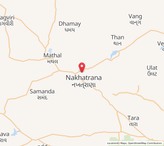 Map of Virani Nana, Gujarat