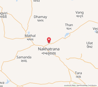 Map of Virani, Gujarat