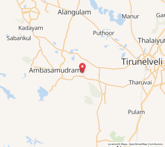 Map of Viravanallur, Tamil Nadu