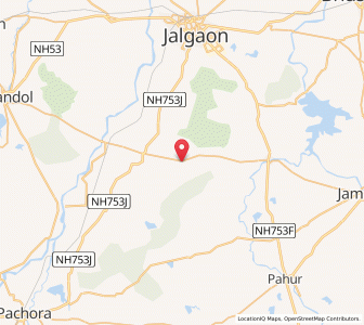 Map of Vitner, Maharashtra