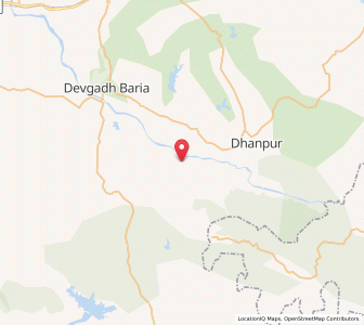 Map of Wadbhet, Gujarat