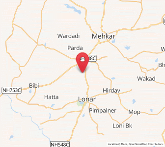 Map of Wadgaon Tejan, Maharashtra