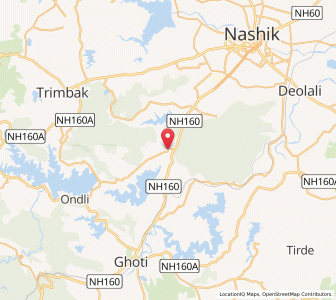 Map of Wadhiware, Maharashtra