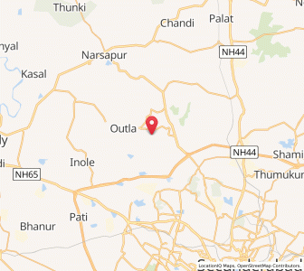 Map of Wailal, Andhra Pradesh