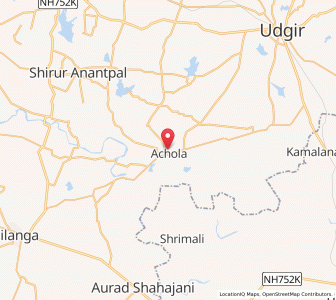 Map of Walandi, Maharashtra