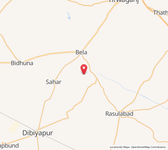 Map of Walidadpur, Uttar Pradesh