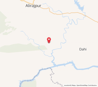 Map of Walpur, Madhya Pradesh