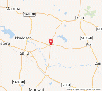 Map of Walur, Maharashtra