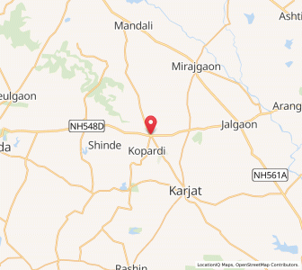 Map of Walvad, Maharashtra