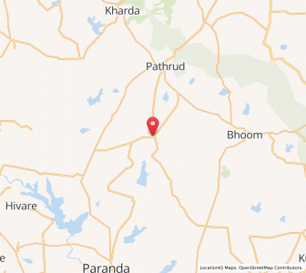 Map of Walwad, Maharashtra