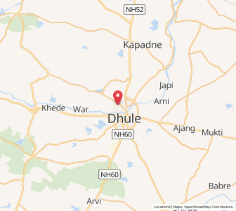Map of Walwadi, Maharashtra