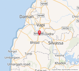 Map of Walwara, Maharashtra