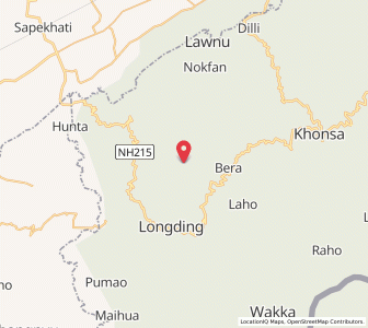 Map of Wansa, Arunachal Pradesh