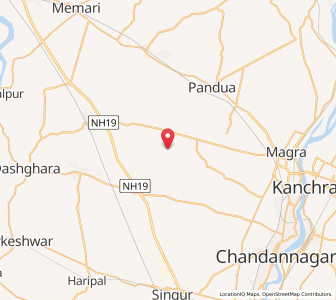 Map of Warbasini, West Bengal