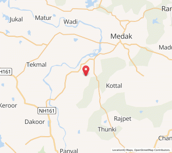 Map of Warigurtam, Andhra Pradesh