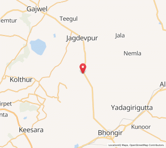 Map of Wasalmari, Andhra Pradesh