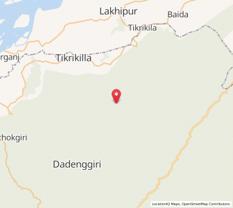 Map of Wathegiri, Assam
