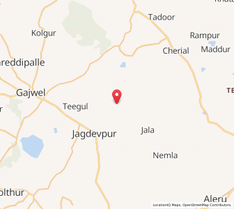 Map of Watipalli, Andhra Pradesh