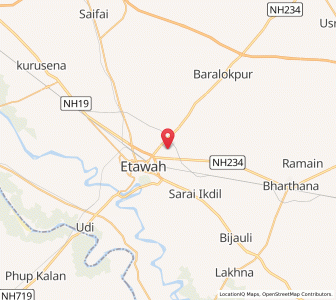 Map of Wazir ka Adda, Uttar Pradesh