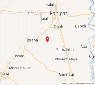 Map of Wazirpur Tittana, Haryana
