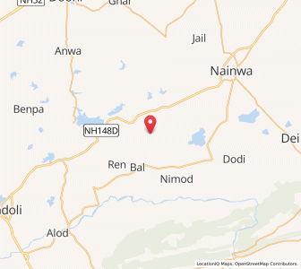 Map of Weir, Rajasthan