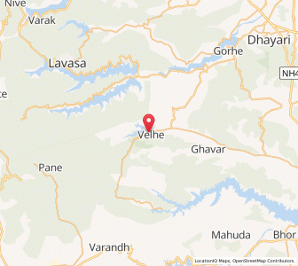Map of Welhe Budrukh, Maharashtra