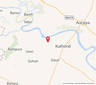 Map of Wiriyawali, Uttar Pradesh