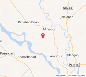 Map of Yakutpur, Uttar Pradesh