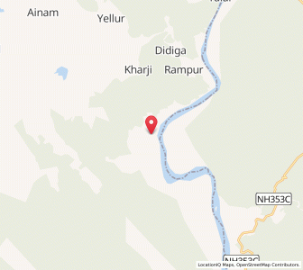 Map of Yamanpalli, Andhra Pradesh
